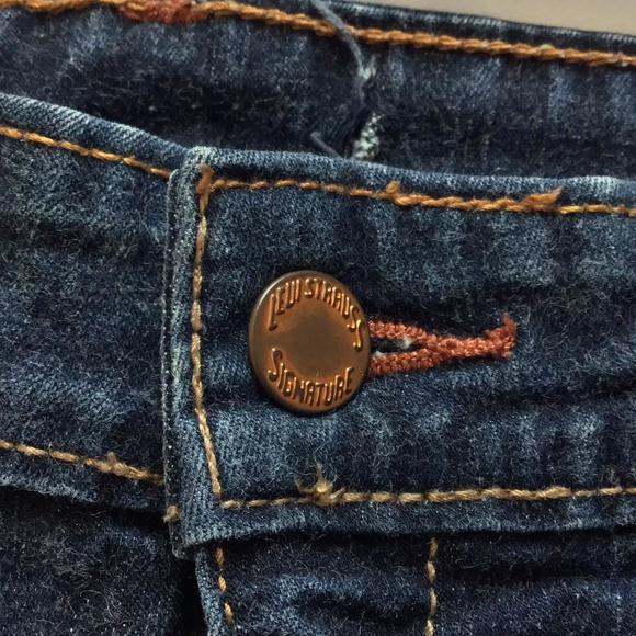 🔴𝗕𝗢𝗚𝗢🔴size 12 medium signature levi womens jeans - Picture 7 of 16